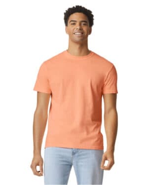 NEON CANTALOUPE Comfort colors C1717 adult heavyweight t-shirt