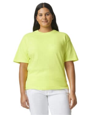 NEON LEMON Comfort colors C1717 adult heavyweight t-shirt