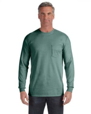 C4410 adult heavyweight rslong-sleeve pocket t-shirt