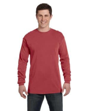 CRIMSON Comfort colors C6014 adult heavyweight rs long-sleeve t-shirt