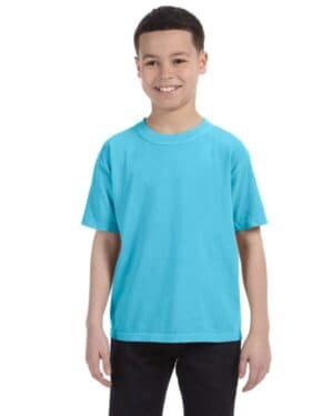 LAGOON BLUE Comfort colors C9018 youth midweight t-shirt