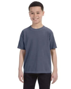 WASHED DENIM Comfort colors C9018 youth midweight t-shirt