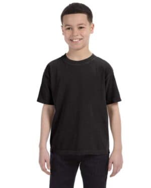 BLACK Comfort colors C9018 youth midweight t-shirt