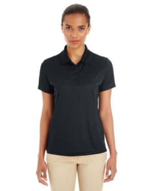 CE102W ladies' express microstripe performance piqu polo