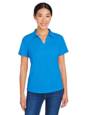 ELECTRIC BLUE Core365 CE104W ladies' market snag protect mesh polo