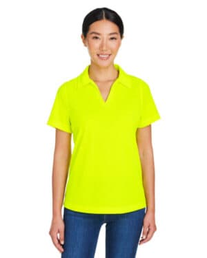 Core365 CE104W ladies' market snag protect mesh polo