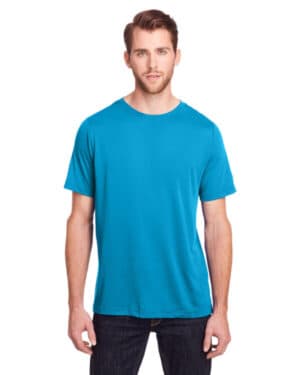 ELECTRIC BLUE Core365 CE111 adult fusion chromasoft performance t-shirt