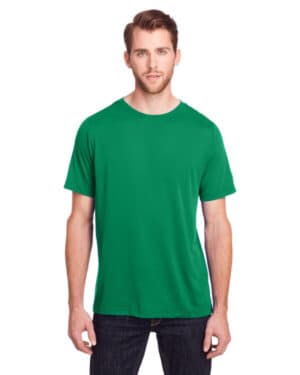 KELLY GREEN Core365 CE111 adult fusion chromasoft performance t-shirt