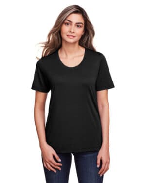 BLACK CE111W ladies' fusion chromasoft performance t-shirt