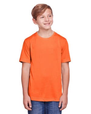 CAMPUS ORANGE CE111Y youth fusion chromasoft performance t-shirt