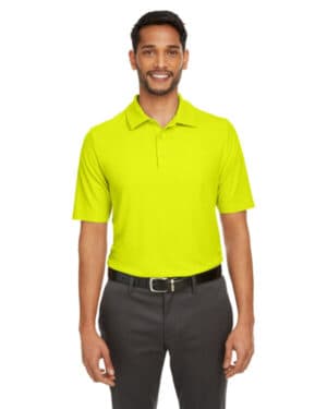 SAFETY YELLOW Core365 CE112 men's fusion chromasoft pique polo