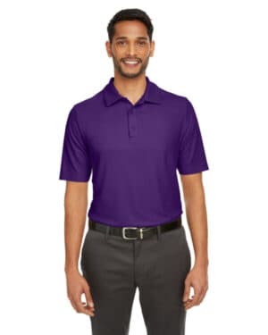 CAMPUS PURPLE Core365 CE112 men's fusion chromasoft pique polo