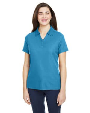 Core365 CE112W ladies' fusion chromasoft pique polo