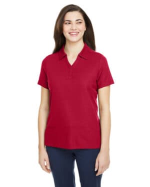 CLASSIC RED Core365 CE112W ladies' fusion chromasoft pique polo