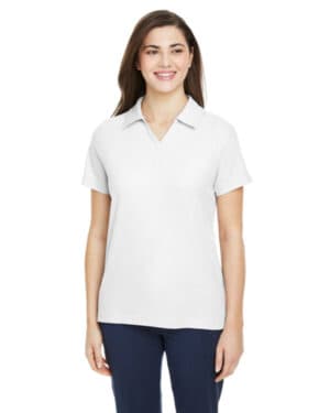 Core365 CE112W ladies' fusion chromasoft pique polo