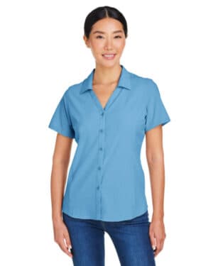 COLUMBIA BLUE Core365 CE510W ladies' ultra uvp marina shirt