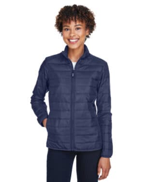 CLASSIC NAVY Core365 CE700W ladies' prevail packable puffer jacket