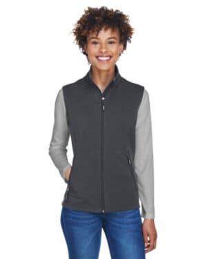 CARBON CE701W ladies' cruise two-layer fleece bonded softshell vest