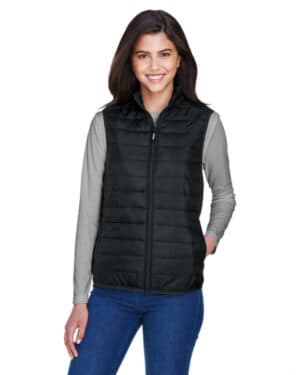 BLACK Core365 CE702W ladies' prevail packable puffer vest