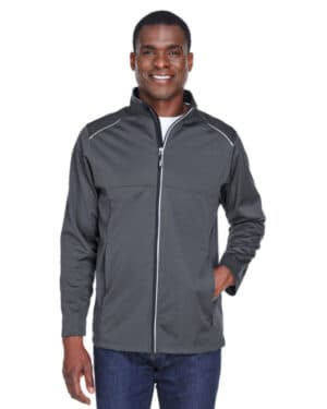 CARBON CE708T men's tall techno lite three-layer knit tech-shell