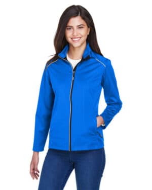 CE708W ladies' techno lite three-layer knit tech-shell