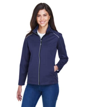 CE708W ladies' techno lite three-layer knit tech-shell