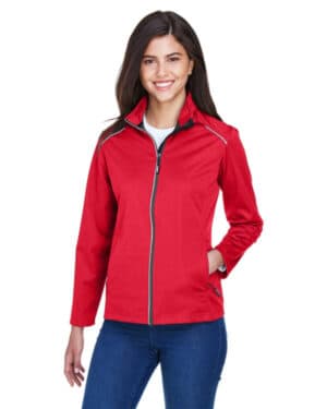 CLASSIC RED CE708W ladies' techno lite three-layer knit tech-shell