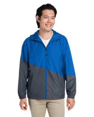 TRU ROYAL/ CRBN Core365 CE710 unisex techno lite colorblock windbreaker