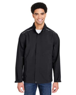 BLACK Core365 CE712 men's barrier rain jacket