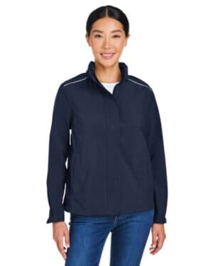 CLASSIC NAVY Core365 CE712W ladies' packable rain jacket