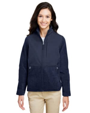 Core365 CE890W ladies' journey summit hybrid full-zip