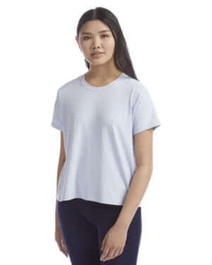 COLLAGE BLUE Champion CHP130 ladies' relaxed essential t-shirt