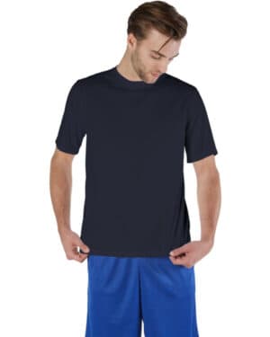 NAVY Champion CW22 adult double dry interlock t-shirt