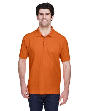 Devon & jones D100 men's pima piqu short-sleeve polo