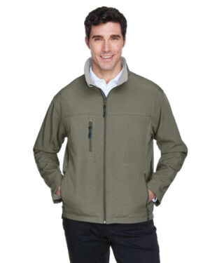 8 Colors, S-6XL TRM Mens Nylon Navigator Water Resistant Hooded Shell Jacket 