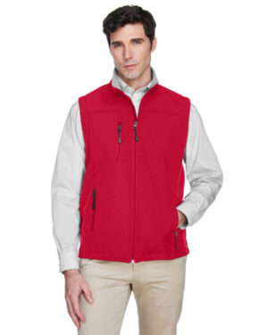 RED Devon & jones D996 men's softshell vest