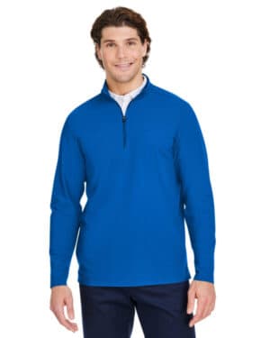 DG410 crownlux performance men's windsor welded quarter-zip