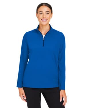 DG410W crownlux performance ladies' windsor welded quarter-zip