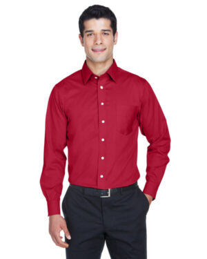 RED DG530 men's crown wovencollection solid stretch twill