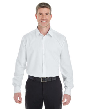 WHITE DG532 men's crown woven collection royaldobby shirt