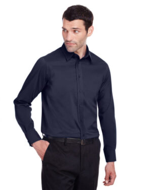 DG560 men's crown collection stretch broadcloth slim fit shirt