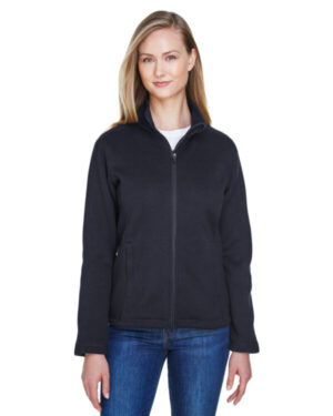 BLACK DG793W ladies' bristol full-zip sweater fleece jacket