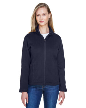 DG793W ladies' bristol full-zip sweater fleece jacket