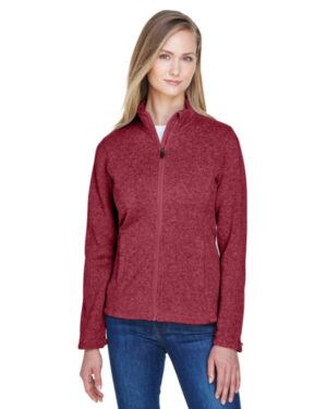 RED HEATHER DG793W ladies' bristol full-zip sweater fleece jacket