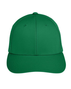 KELLY GRN/ SILVR DG802 crownlux performance by flexfit adult stretch cap