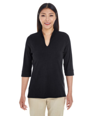 DP188W ladies' perfect fit tailored open neckline top