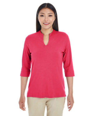 DP188W ladies' perfect fit tailored open neckline top