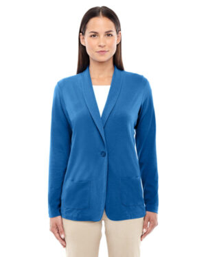 FRENCH BLUE Devon & jones DP462W ladies' perfect fit shawl collar cardigan