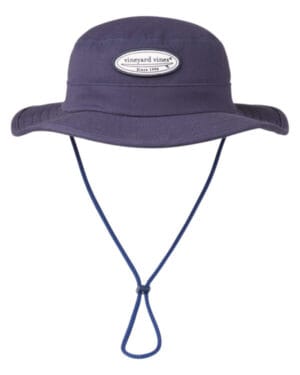 Vineyard vines F002311 unisex surf patch canvas bucket hat