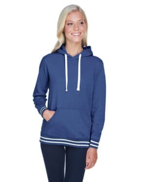 NAVY J america JA8651 ladies' relay hooded sweatshirt